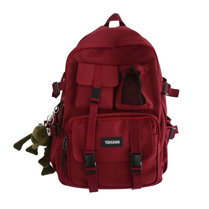 Taz Waterproof Backpack | Durable Nylon, Triple-Pocket Design