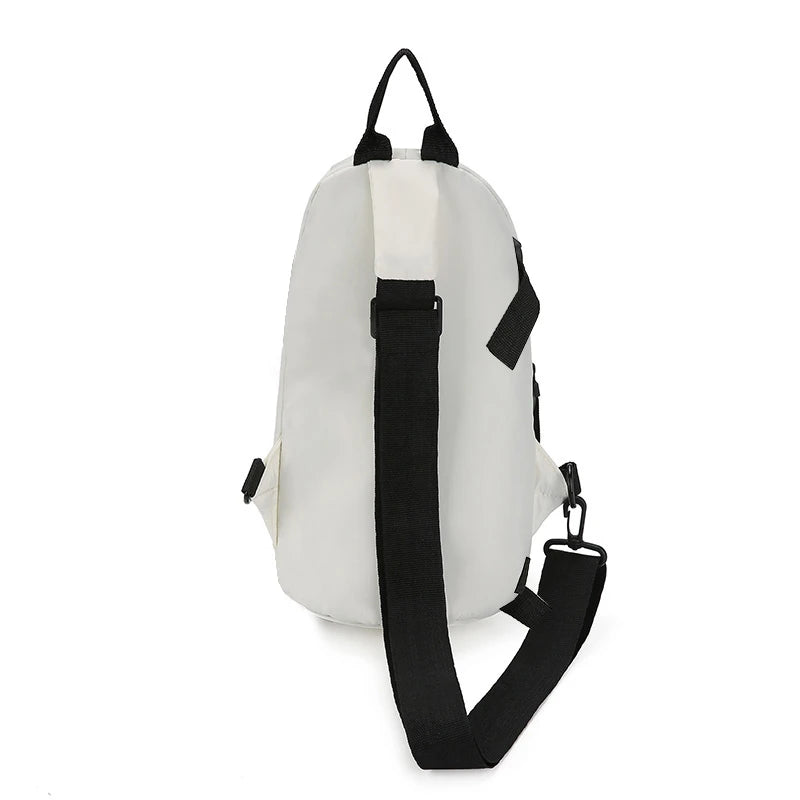 UrbanGlide Unisex Crossbody Bag | Waterproof Nylon, Minimalist Black Design