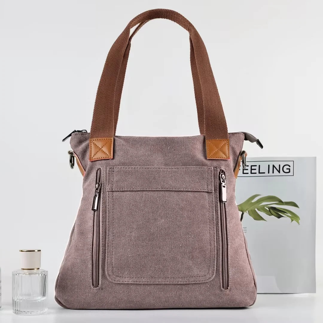 Vela Women's Crossbody Bag | Durable Canvas, Large Capacity