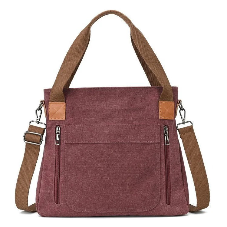 Vela Women's Crossbody Bag | Durable Canvas, Large Capacity