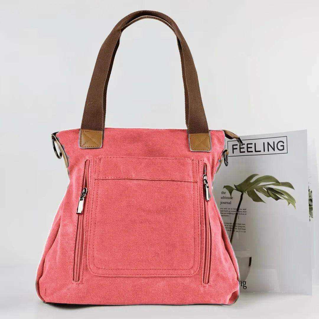 Vela Women's Crossbody Bag | Durable Canvas, Large Capacity