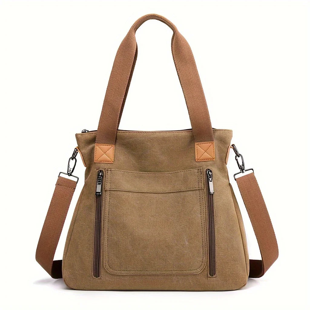 Vela Women's Crossbody Bag | Durable Canvas, Large Capacity