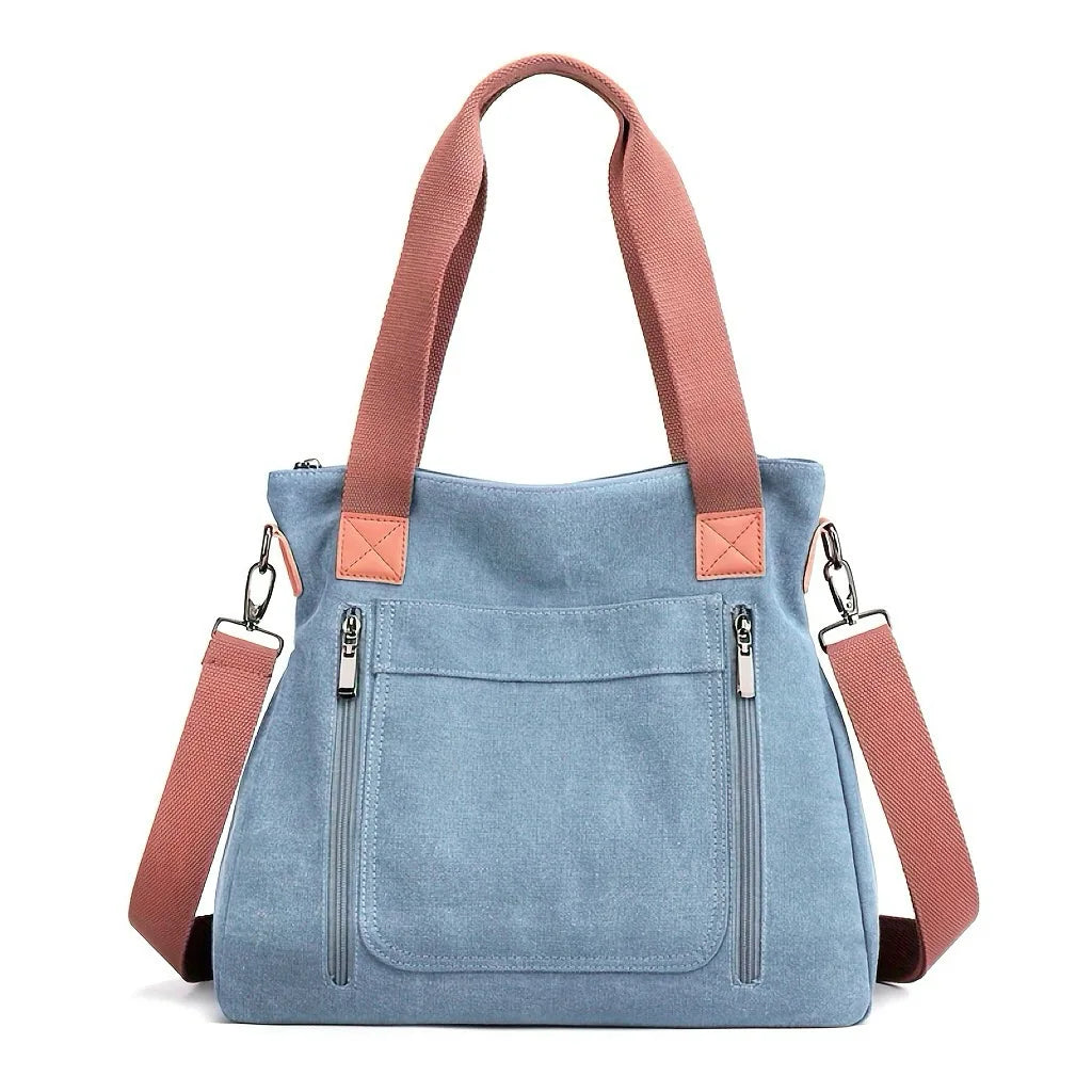 Vela Women's Crossbody Bag | Durable Canvas, Large Capacity
