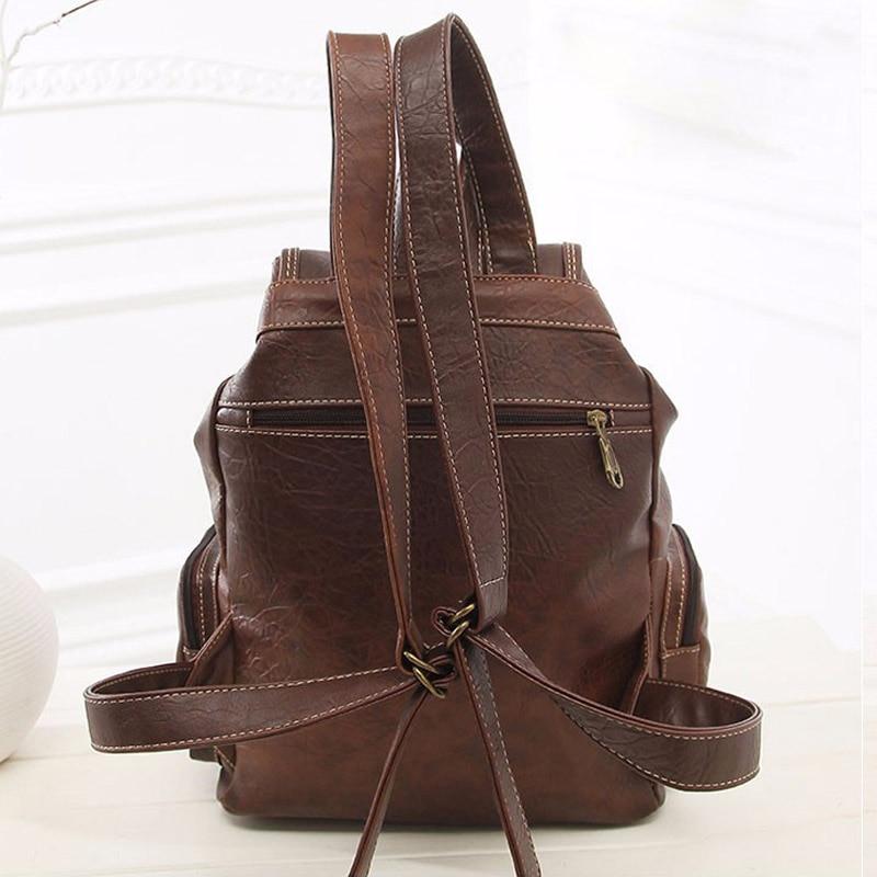 Vela Women's Drawstring Backpack | Luxury Vegan Faux Leather, Lightweight