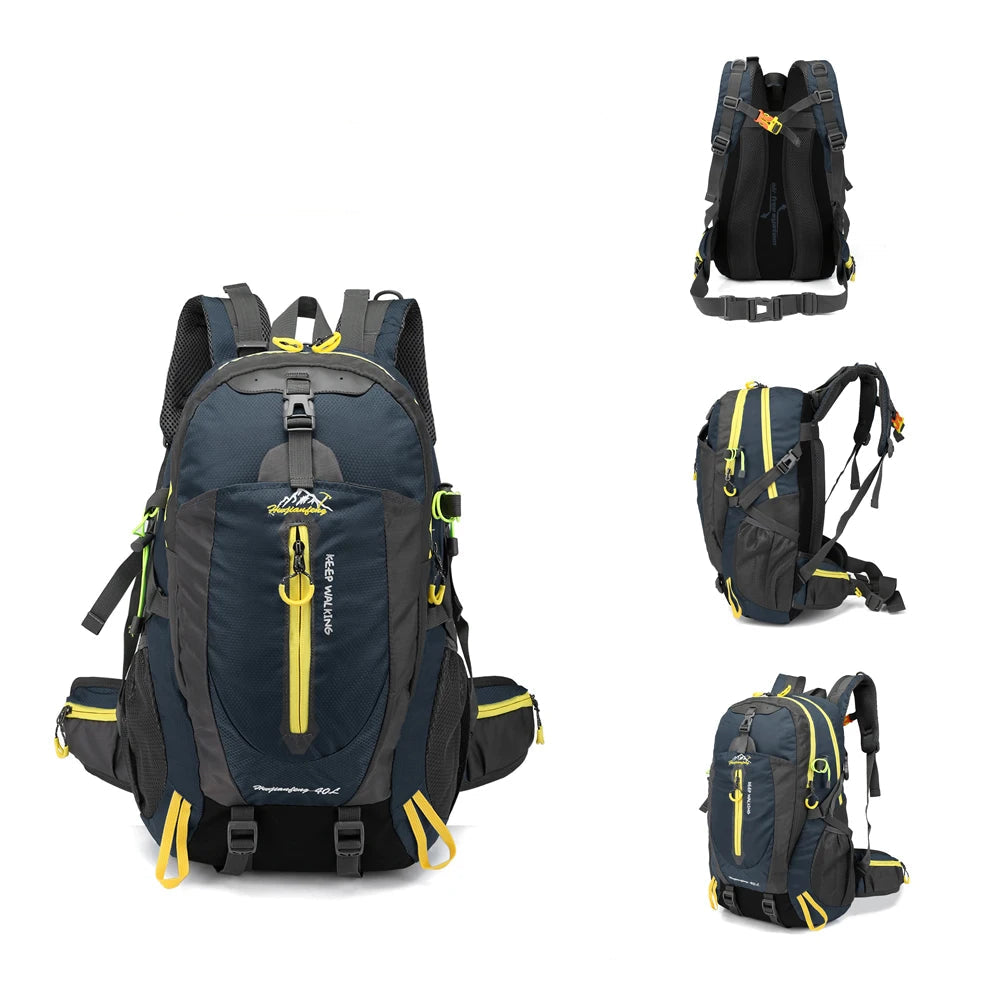 Compact 40L Waterproof Travel Backpack