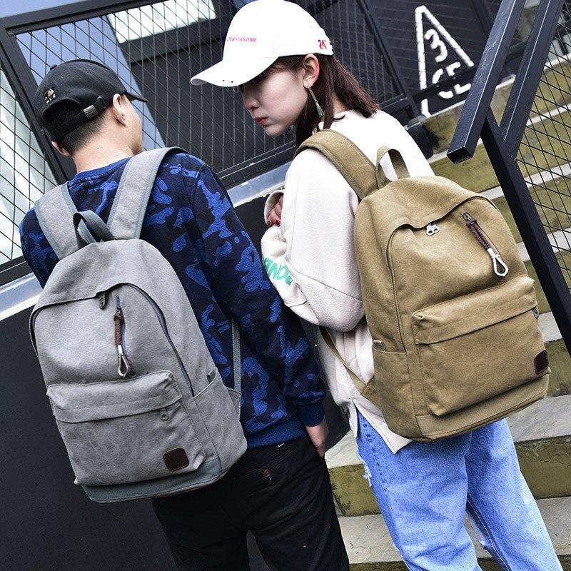 Vivid Students & Travelers Rucksack | Multi-Pocket Canvas, Stylish & Practical