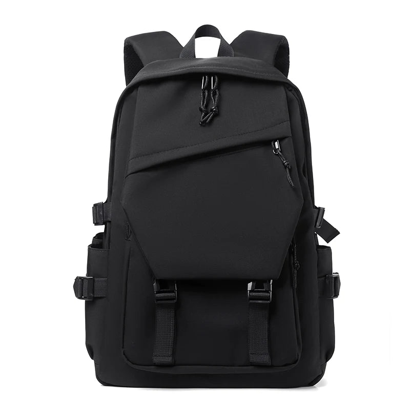 Waterproof 15 School Backpack – Lightweight Durable Polyester, Stylish for Students, Fits Laptop, Multiple Colors Available