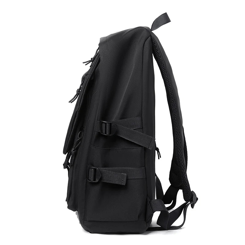 Waterproof 15 School Backpack – Lightweight Durable Polyester, Stylish for Students, Fits Laptop, Multiple Colors Available