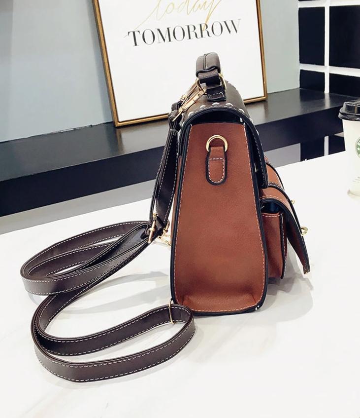 Little Bee Retro Vegan-Leather Backpack
