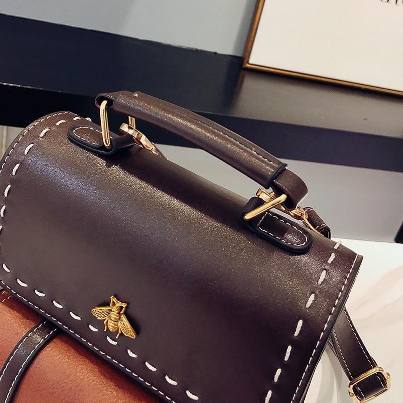 Little Bee Retro Vegan-Leather Backpack