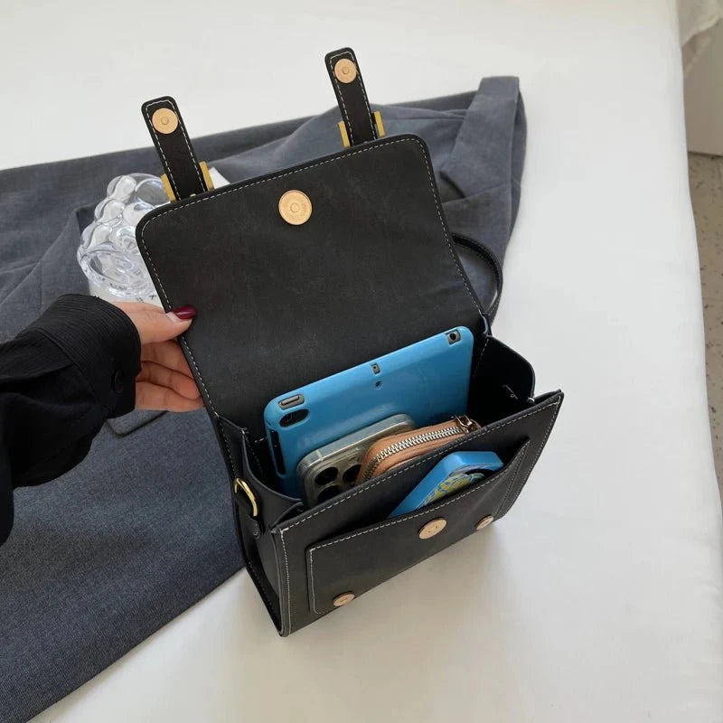 Women’s Vegan Suede Shoulder Bag