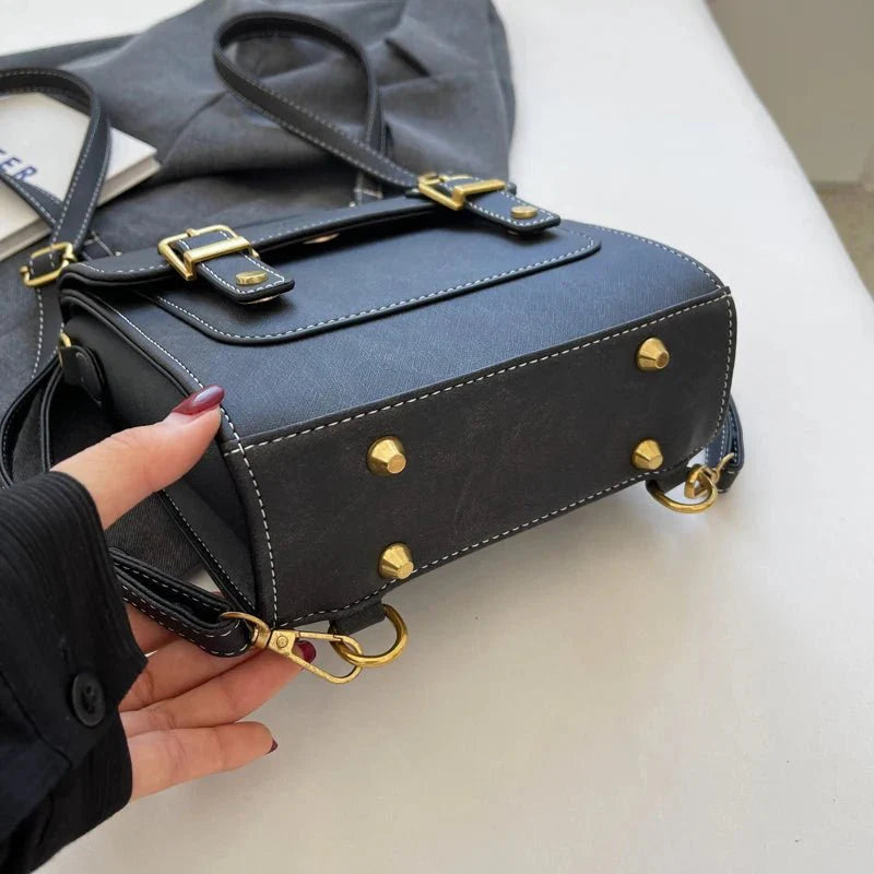 Women’s Vegan Suede Shoulder Bag