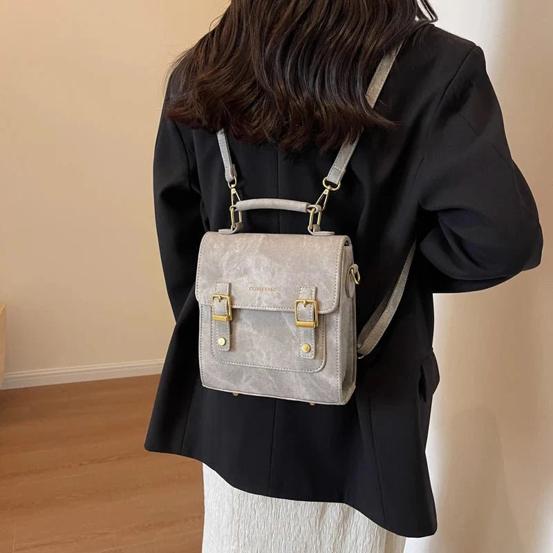 Women’s Vegan Suede Shoulder Bag