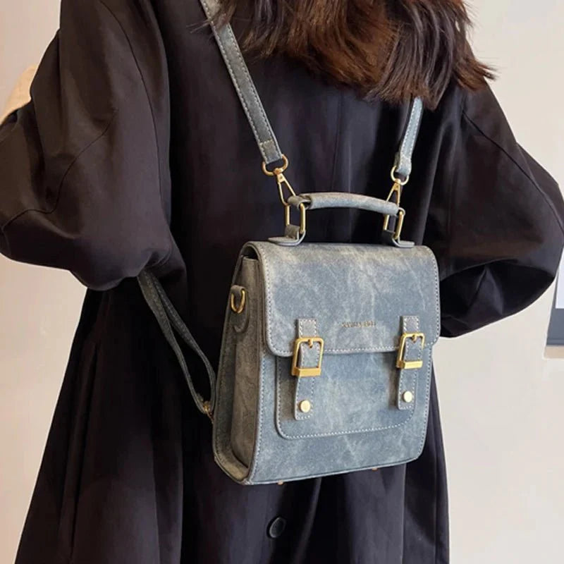 Women’s Vegan Suede Shoulder Bag