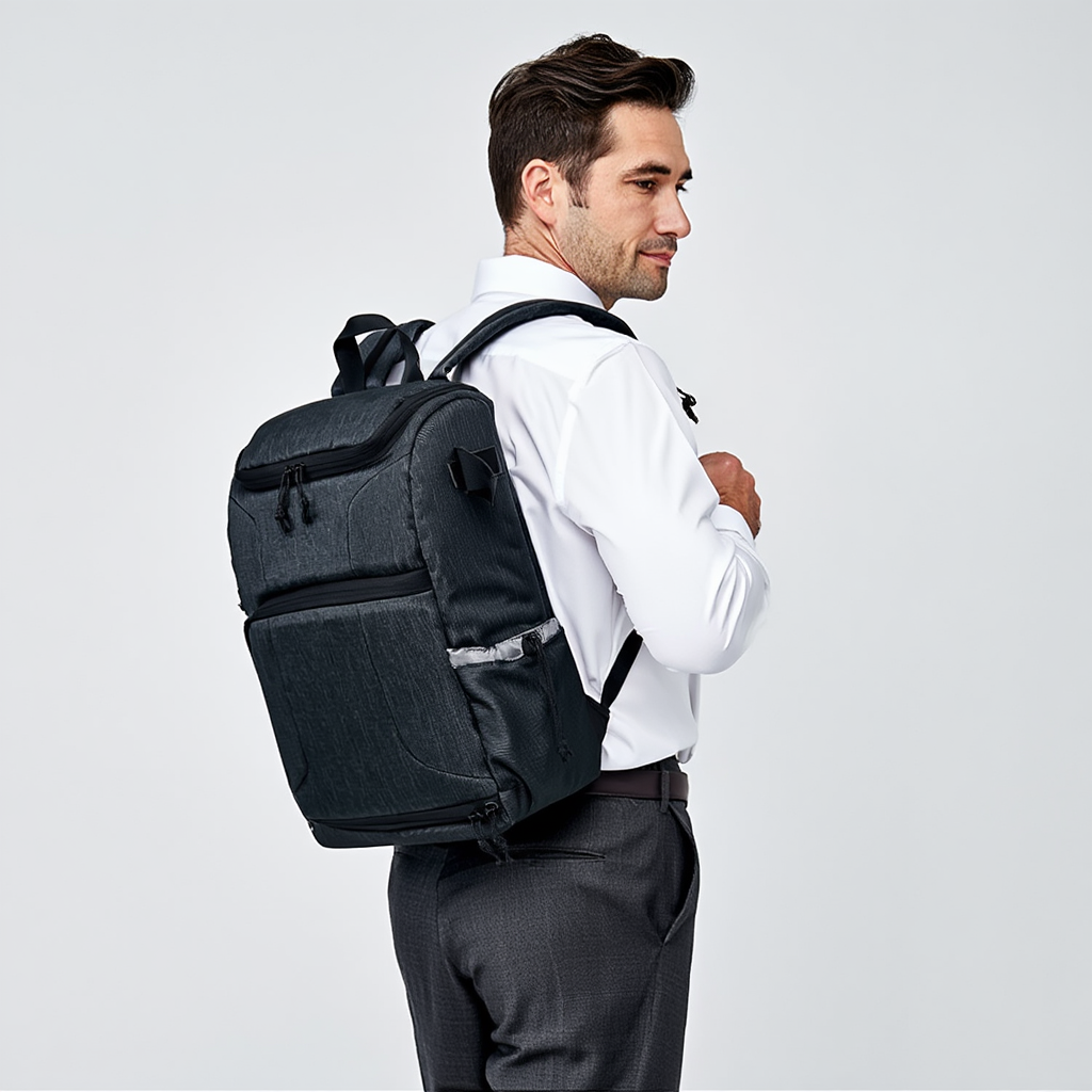 Durable Waterproof Camera Backpack for Men