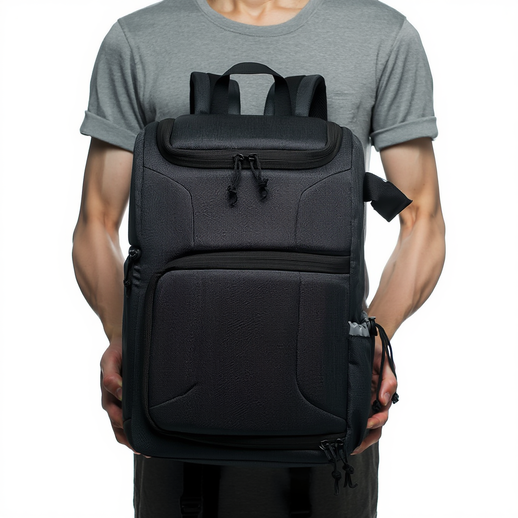 Durable Waterproof Camera Backpack for Men