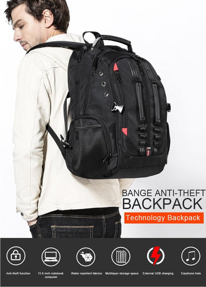 Avery Travel Backpack | Waterproof, 35L Capacity, Laptop Compartment