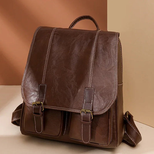 Bella Women's Backpack | Soft Faux Leather, Vintage Chic Design