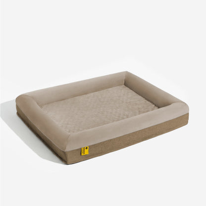 Orthopedic Dog Bed – Suede Velvet Lounger