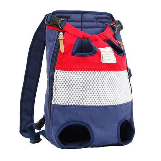 Comfortable Dog Carrier Backpack for Small to Medium Dogs – Travel Bag with Safety Leash Hook and Padded Straps