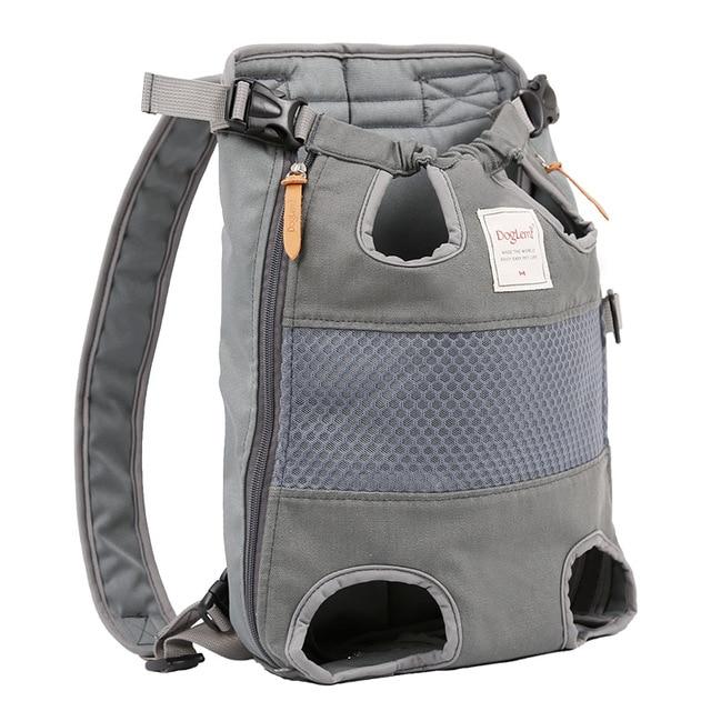 Comfortable Dog Carrier Backpack for Small to Medium Dogs – Travel Bag with Safety Leash Hook and Padded Straps