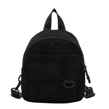 Corduroy Unisex Mini Backpack