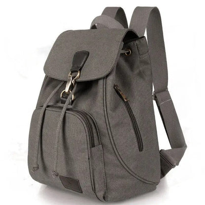 Drew Vintage Canvas Backpack | Durable Cotton, Versatile Travel Companion