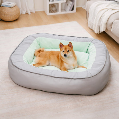 Waterproof Resistant Synthetic Leather Dog Bed With Four Sizes