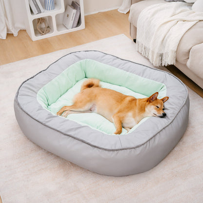 Waterproof Resistant Synthetic Leather Dog Bed With Four Sizes