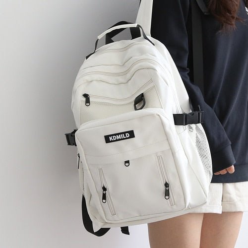 Kira Student Backpack | Trendy Korean Design, Spacious Storage for Laptops