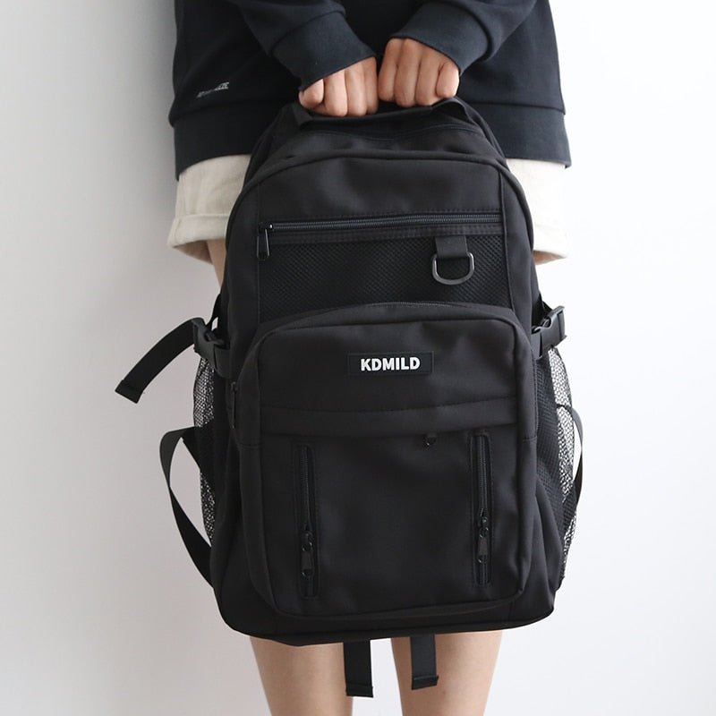 Kira Student Backpack | Trendy Korean Design, Spacious Storage for Laptops