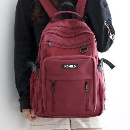 Kira Student Backpack | Trendy Korean Design, Spacious Storage for Laptops