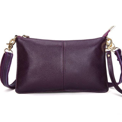 Small Leather Tote Handbag