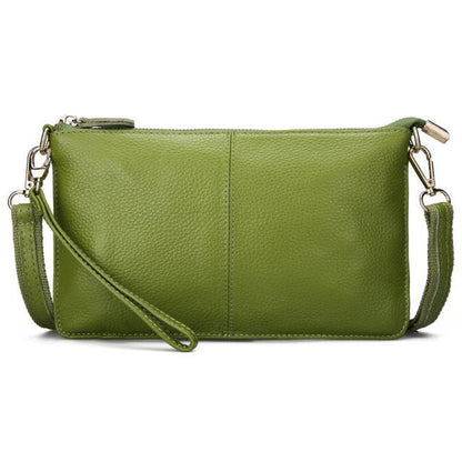 Small Leather Tote Handbag