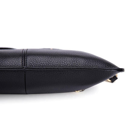Small Leather Tote Handbag