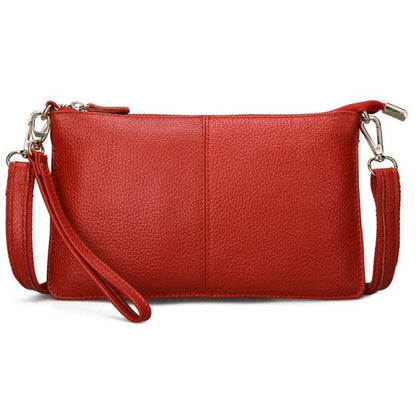 Small Leather Tote Handbag