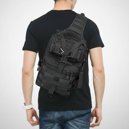 High-Density Nylon Crossbody Bag for Men
