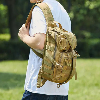 High-Density Nylon Crossbody Bag for Men