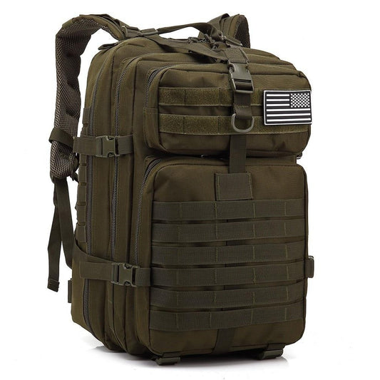Maverick Unisex Tactical Backpack | Waterproof Fabric, 45L Capacity