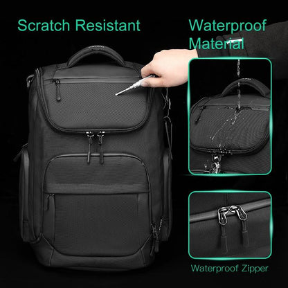 Durable 15.6-Inch Waterproof Laptop Backpack