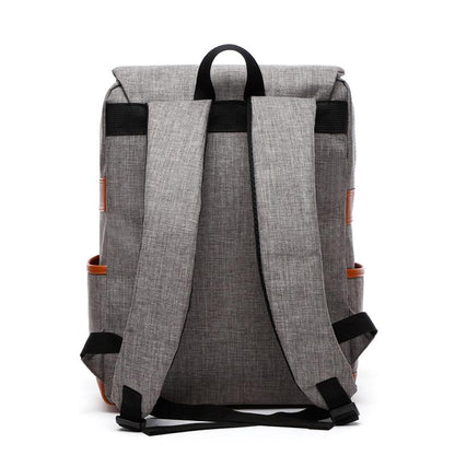 Vintage Oxford Laptop Backpack for Travel