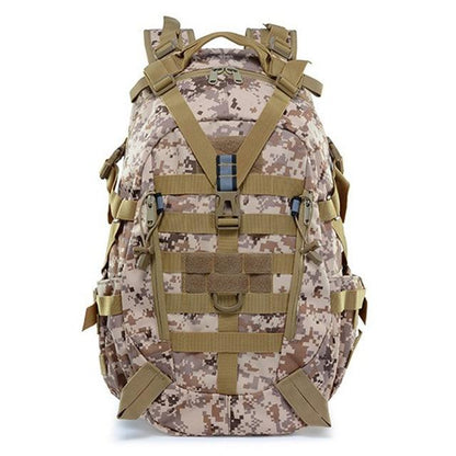 Milo Men's Travel Backpack | Water-Resistant 900D Fabric, Laptop Compartment