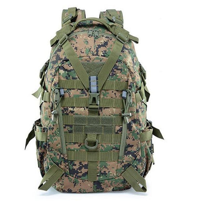Milo Men's Travel Backpack | Water-Resistant 900D Fabric, Laptop Compartment