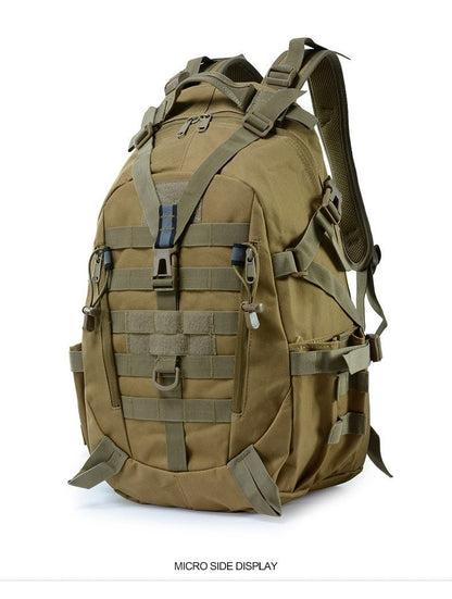 Milo Men's Travel Backpack | Water-Resistant 900D Fabric, Laptop Compartment