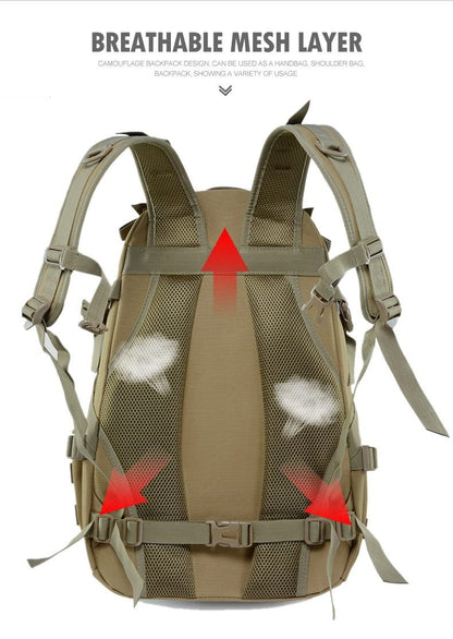 Milo Men's Travel Backpack | Water-Resistant 900D Fabric, Laptop Compartment