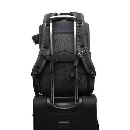 Durable Waterproof Camera Backpack for Men