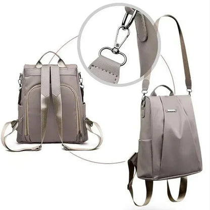 Nola Women's Backpack | Waterproof Nylon, Multi-Functional Travel & Work