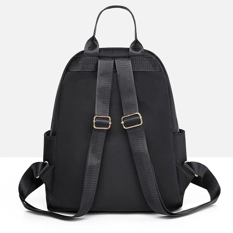 Olivia Women's Shoulder Bag | Oxford Cloth, Embroidered Design 1