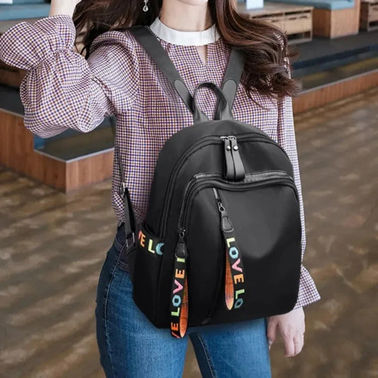 Oxy Large Capacity Travel Backpack | Lightweight Oxford Cloth, Stylish Rucksack