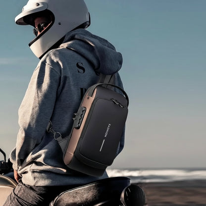 Men’s Waterproof Oxford Crossbody Bag